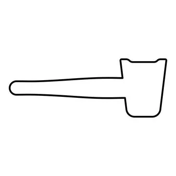 Nut cracker nutcracker contour outline line icon black color vector illustr.. Illustrazione stock