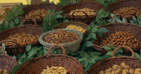 Nut fruit Stock Footage 52456692