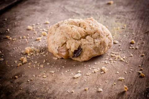 Nut homemade cookie Stock Photos