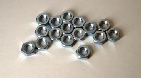 Nut Isolated on White Background Stock-Fotos