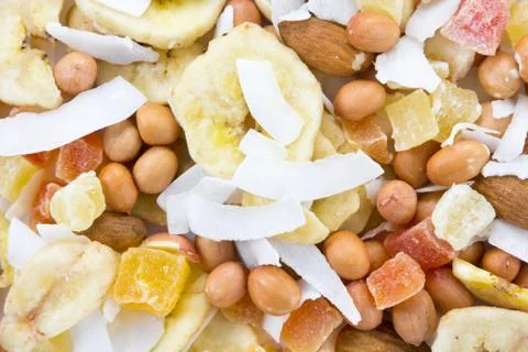 Nut mix close Stock Photos