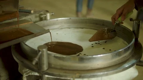 Nut oil production Stock Footage 211667285