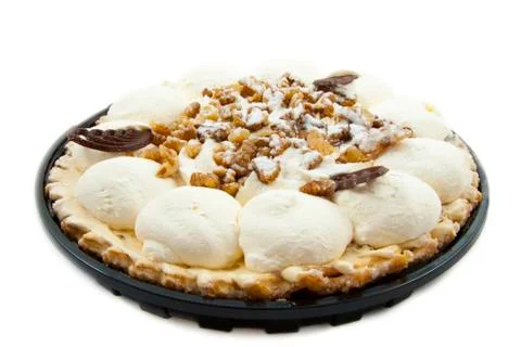 Nut pie Stock Photos