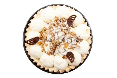 Nut pie Stock Photos