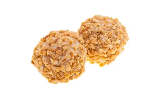 Nut truffle isolated Stock Photos