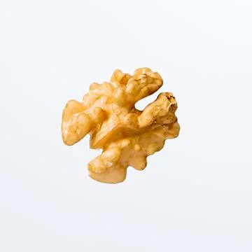 Nut on white background Stock Photos