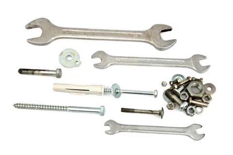 Nut wrench Stock Photos