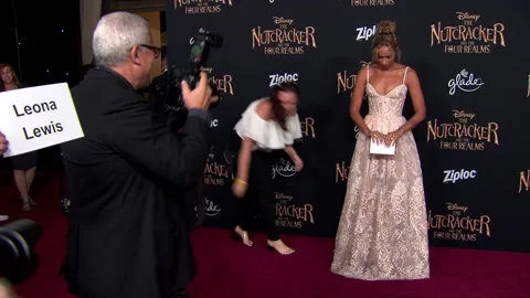 The Nutcracker and the Four Realms Premiere, Hollywood - 29 Oct 2018 Stock Footage 205450249