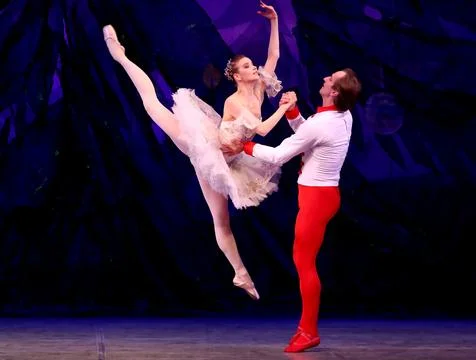 The Nutcracker ballet performance staged in Bishkek, Kyrgyzstan - 27 Dec 2024 Stock Photos