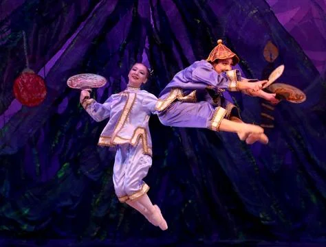 The Nutcracker ballet performance staged in Bishkek, Kyrgyzstan - 27 Dec 2024 Stock Photos