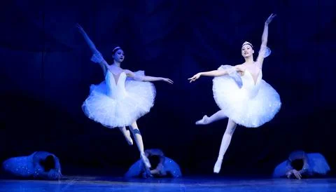 The Nutcracker ballet performance staged in Bishkek, Kyrgyzstan - 27 Dec 2024 Stock Photos