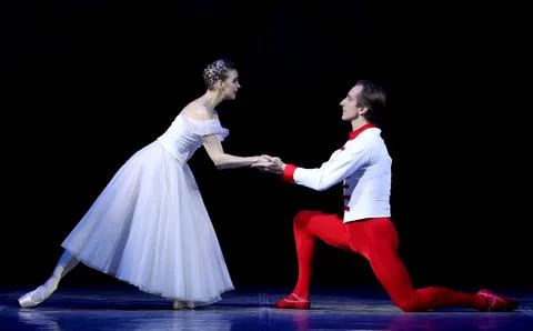 The Nutcracker ballet performance staged in Bishkek, Kyrgyzstan - 27 Dec 2024 Stock Photos