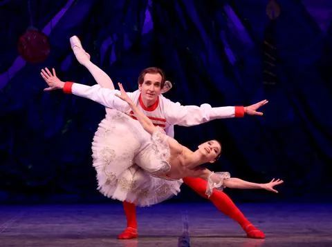 The Nutcracker ballet performance staged in Bishkek, Kyrgyzstan - 27 Dec 2024 Stock Photos