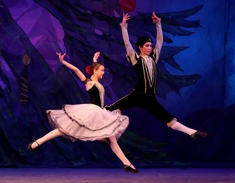 The Nutcracker ballet performance staged in Bishkek, Kyrgyzstan - 27 Dec 2024 Stock Photos