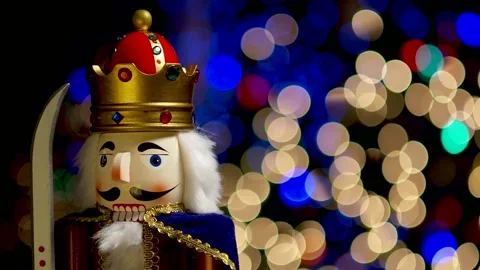 Nutcracker Doll Christmas 03 Vídeos de archivo 164229282