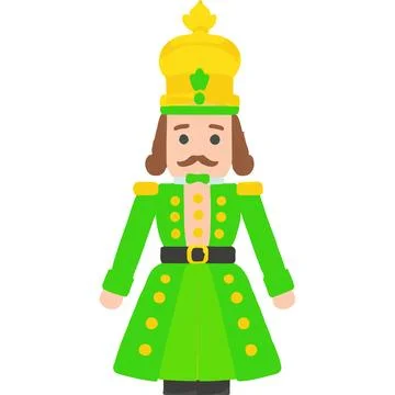 Nutcracker Doll Dance Christmas Holiday DancePerformance Иллюстрация