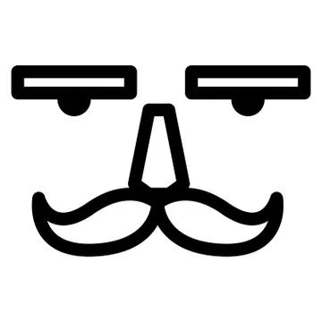 Nutcracker face design Stock Illustration