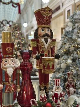 "The Nutcracker" with a festive atmosphere. Stock Photos