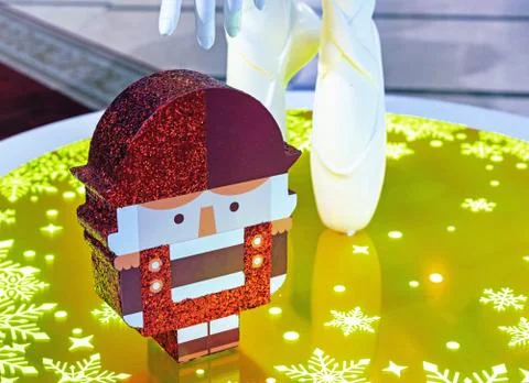 Nutcracker from Hoffmann's Tale The Nutcracker and the Mouse King. Stock Photos