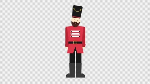 Nutcracker Icon 스톡 동영상 205037722