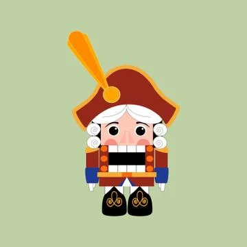 Nutcracker Icon Vector Stock Illustration