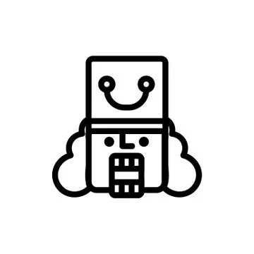 Nutcracker Icon vector. Isolated contour symbol illustration Stock Illustration