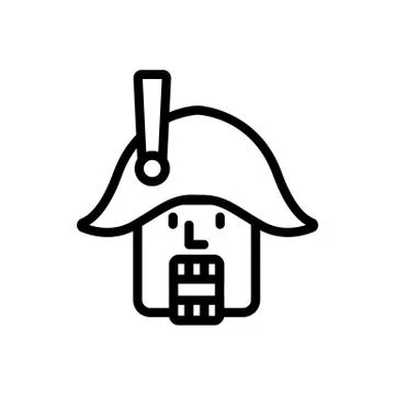 Nutcracker Icon vector. Isolated contour symbol illustration Stock Illustration