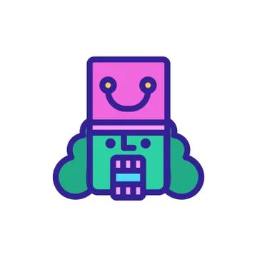 Nutcracker Icon vector. Isolated contour symbol illustration Stock Illustration