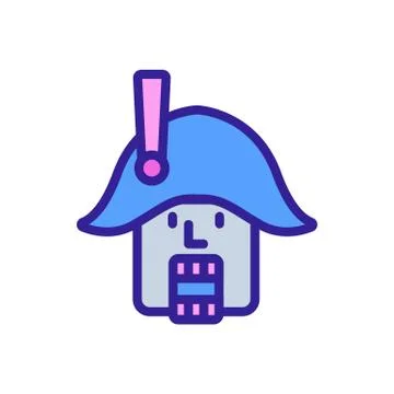 Nutcracker Icon vector. Isolated contour symbol illustration Stock Illustration