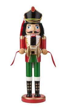 Nutcracker isolated with clipping path Stock Photos