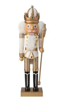 Nutcracker isolated with clipping path Foto stock