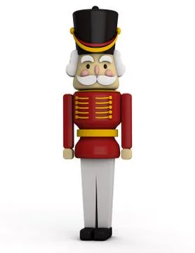 Nutcracker isolated Stock Illustration