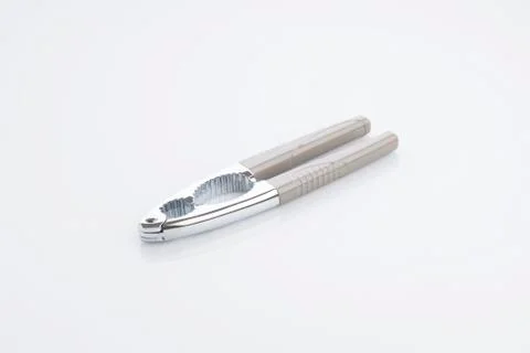 Nutcracker Isolated on White Background Shot in Studio Stock Photos