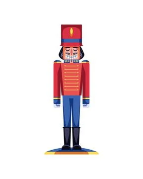 Nutcracker man icon Stock Illustration