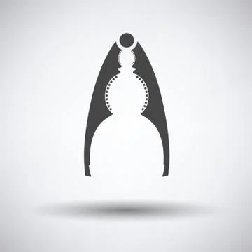 Nutcracker pliers icon Stock Illustration