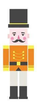 Nutcracker Soldier stock vector Stock Illustration
