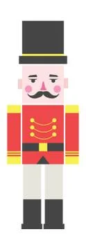 Nutcracker Soldier stock vector Stock Illustration