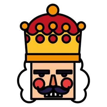 Nutcracker toy design Stock Illustration