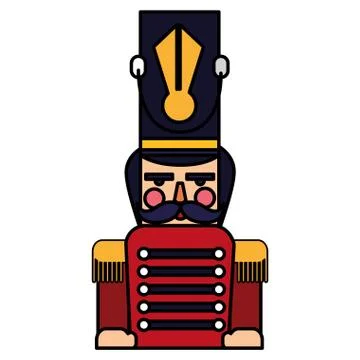 Nutcracker toy design Stock Illustration