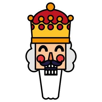 Nutcracker toy design Stock Illustration
