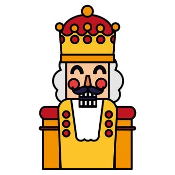 Nutcracker toy design Stock Illustration