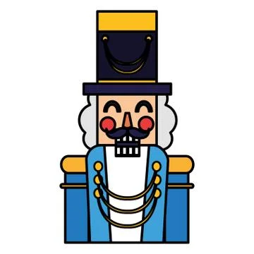 Nutcracker toy design Stock Illustration