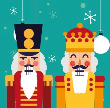 Nutcracker toy vector design Stock Illustration