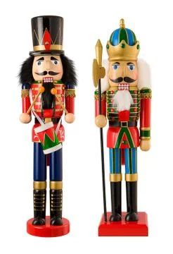 Nutcrackers isolated Stock Photos