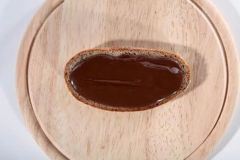 Nutella bread Stock Photos