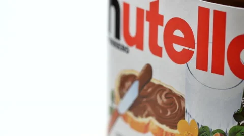 Nutella Jar 스톡 동영상 56616996
