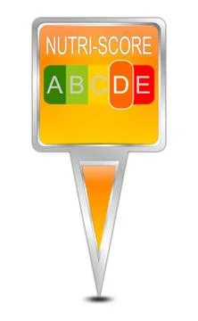 Nutri-Score Label, 5-colour Nutrition Label – illustration Stock Illustration