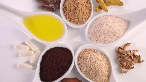 Nutrition to improve Gut Bacteria, Microflora - Influence of diet and fibre Stock Footage 194720005