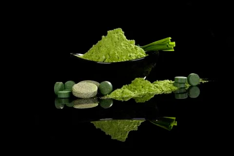 Nutritional supplements. Stock Photos