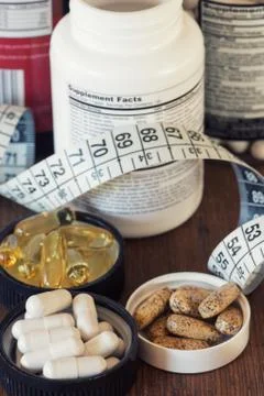 Nutritional supplements Stock Photos